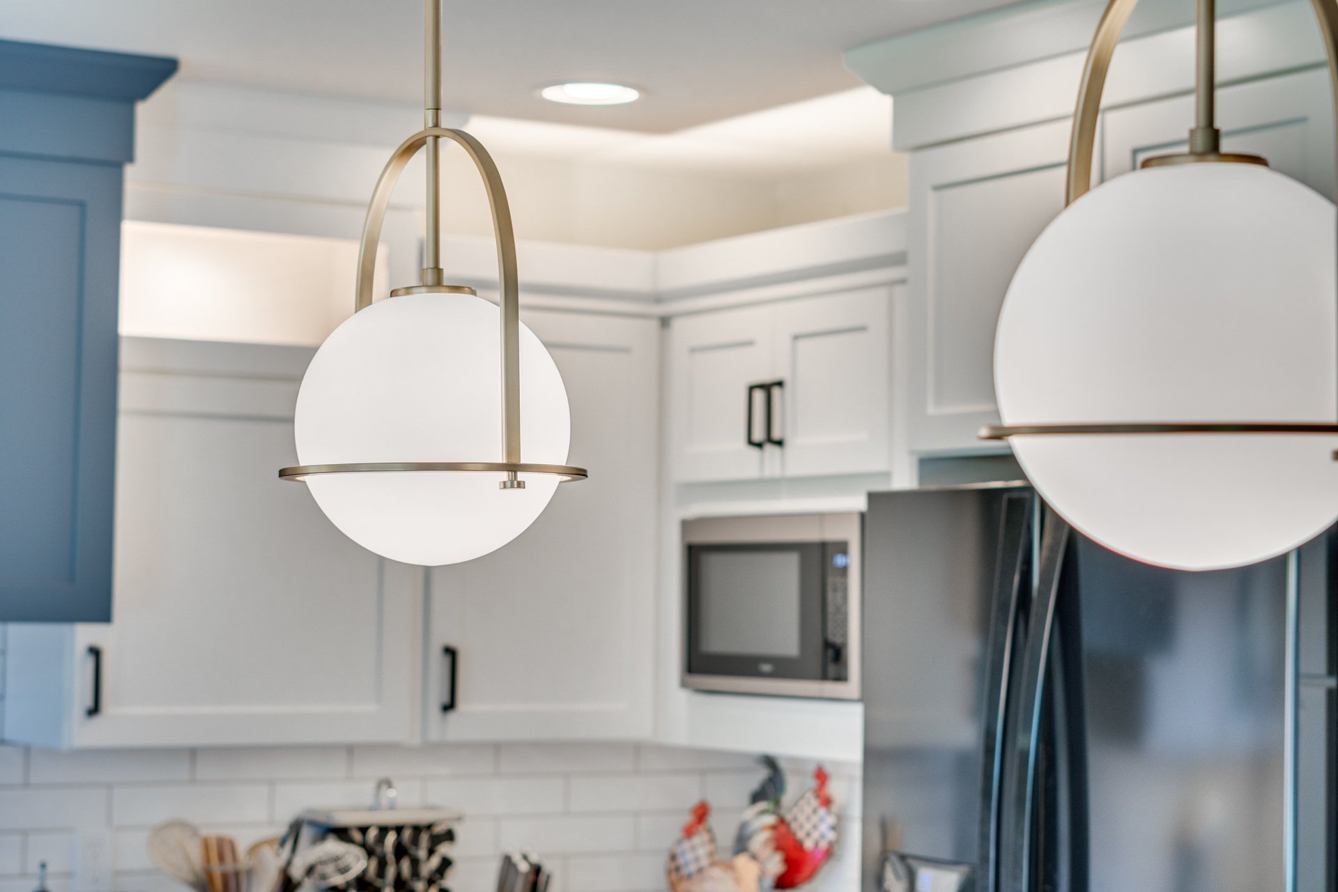Kitchen remodel light fixture 