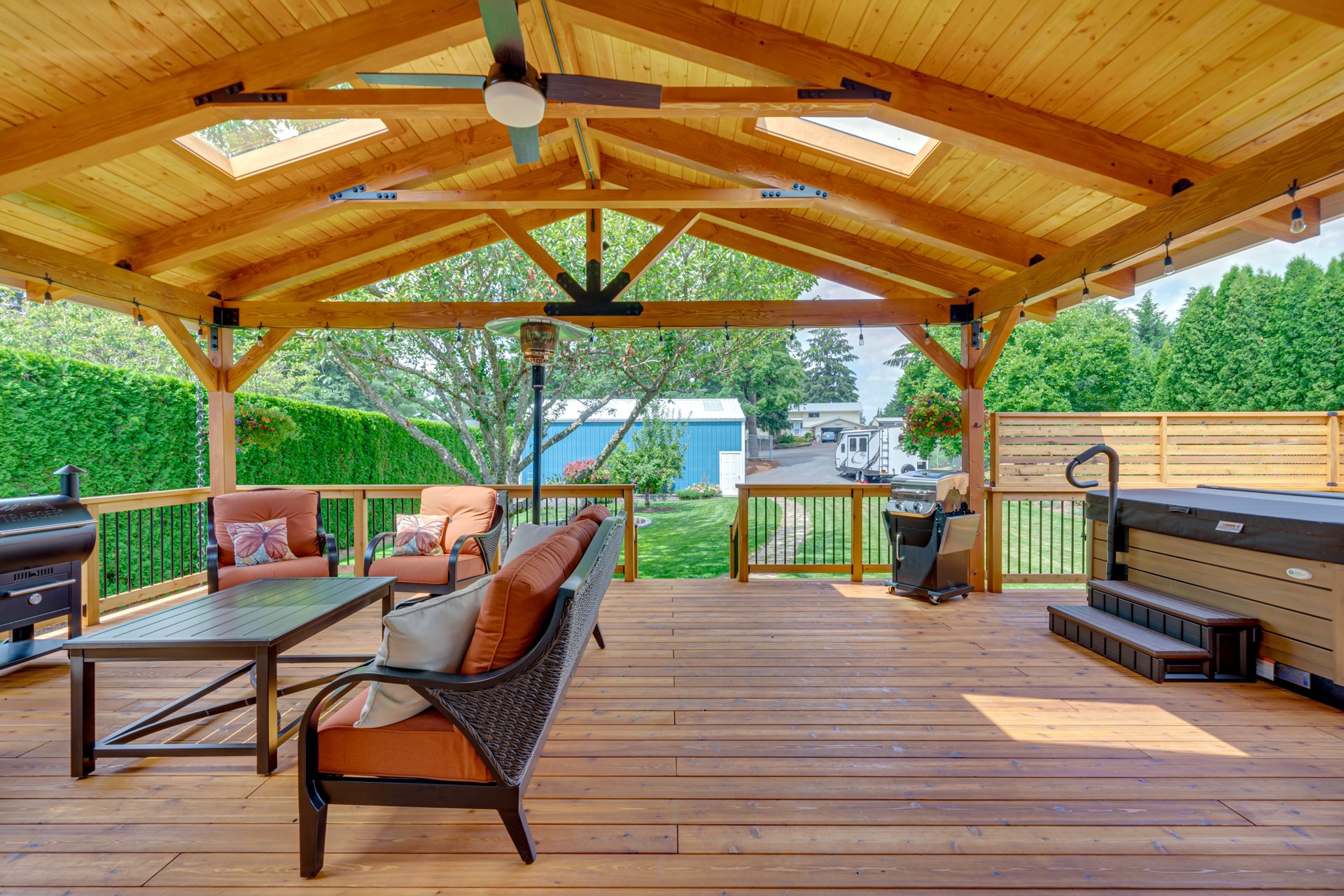 Covered Deck