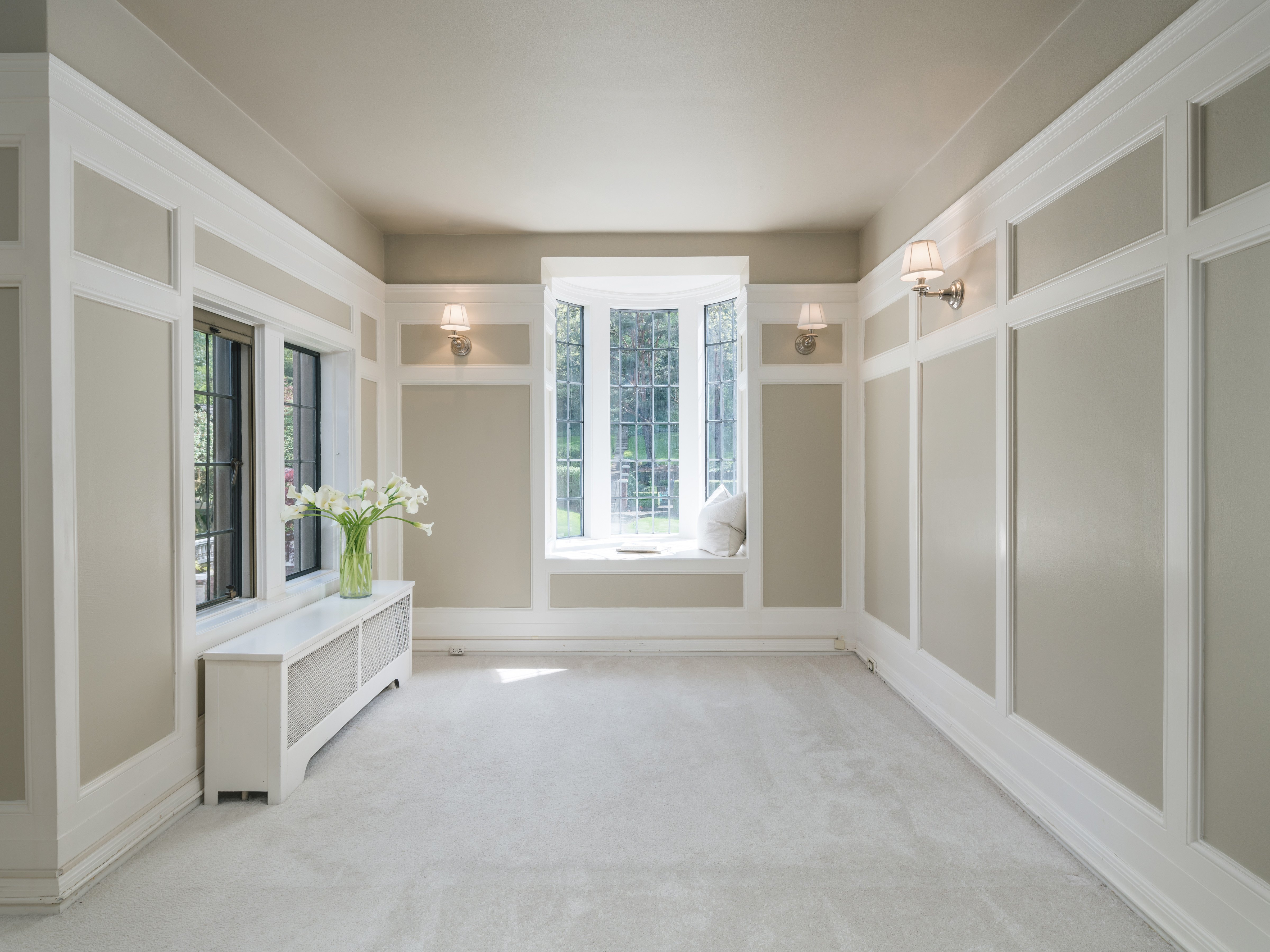 Bedroom featuring the Oriel Window