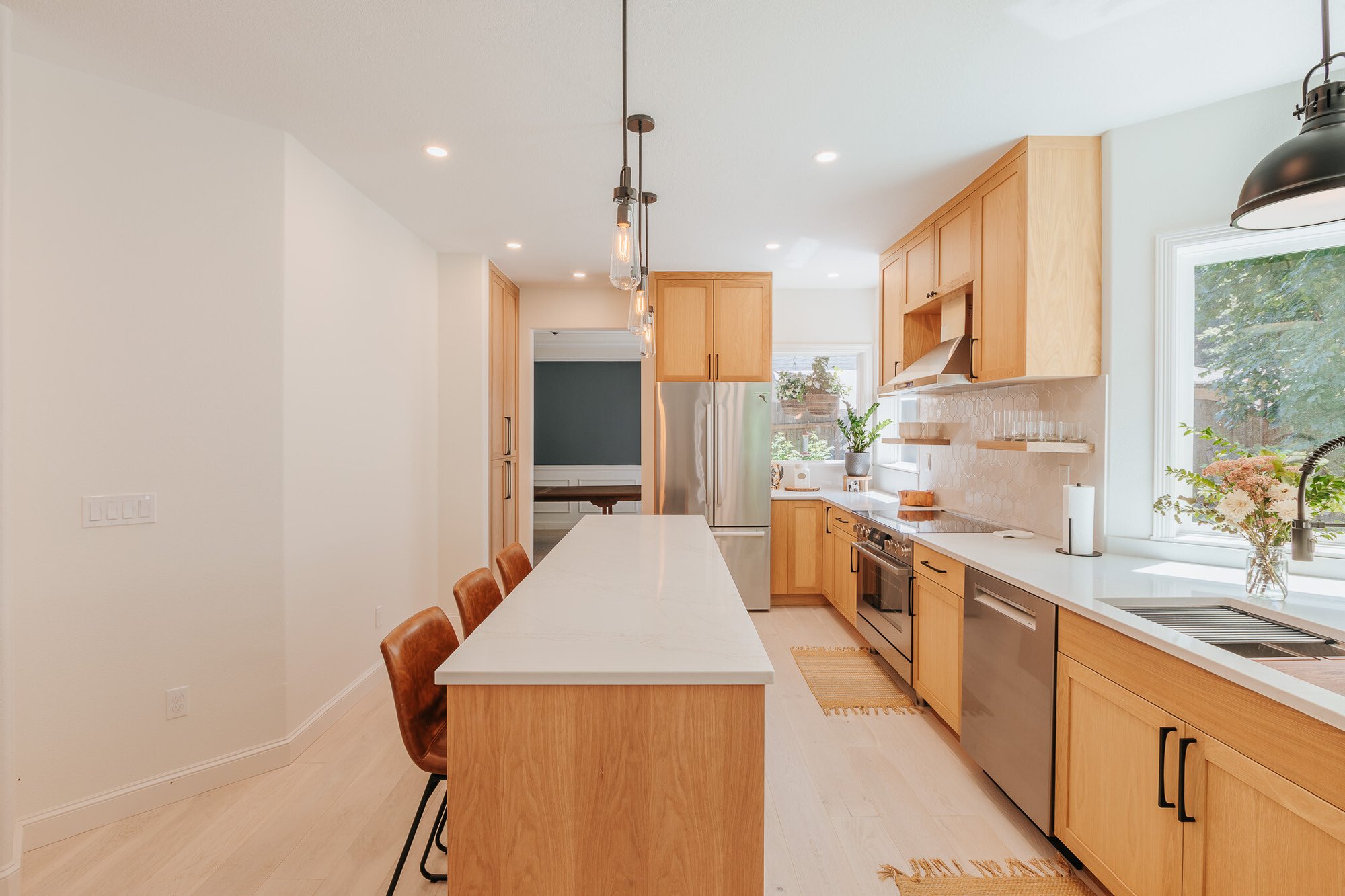 Kitchen Remodel Side View 