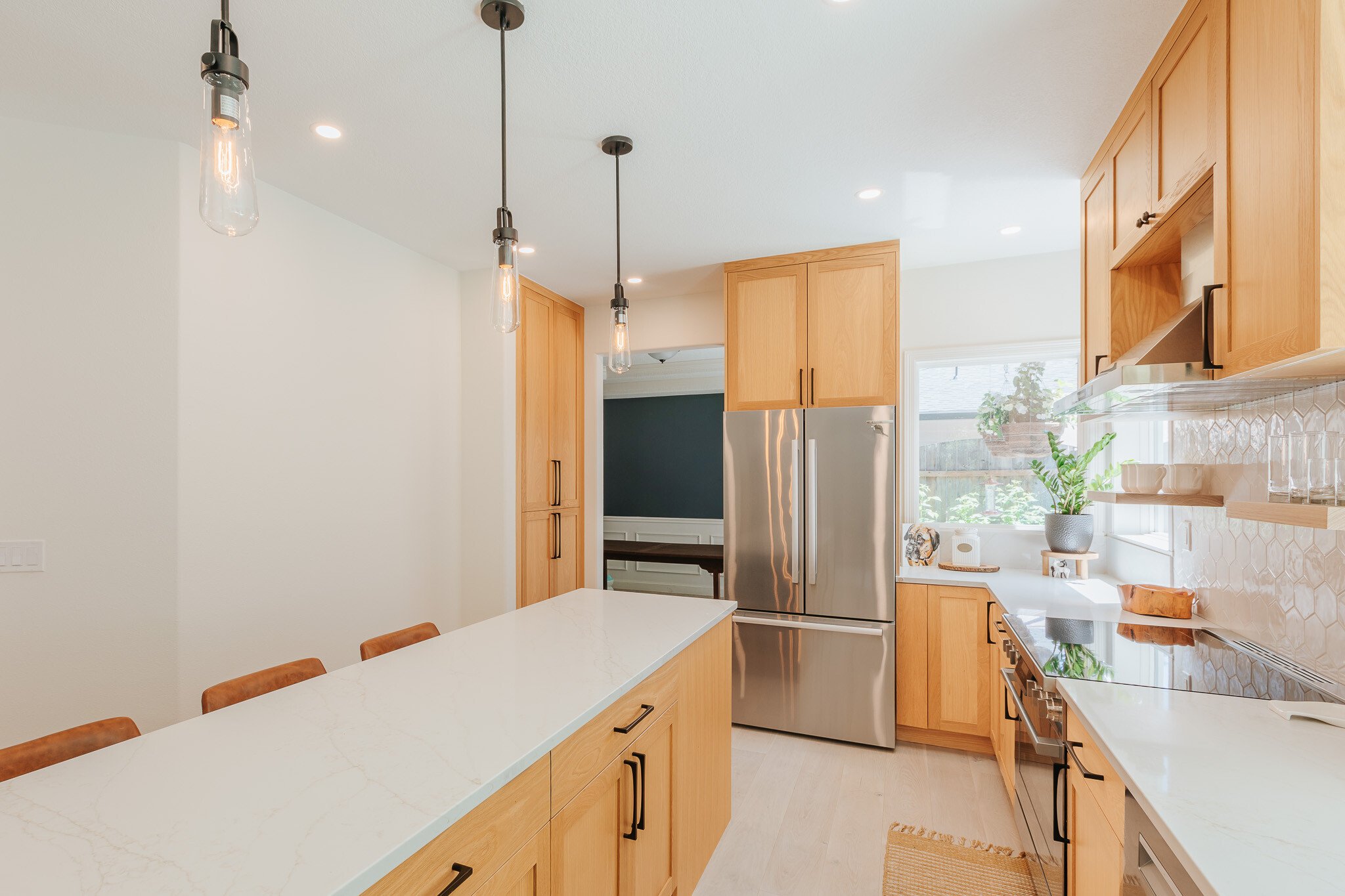 Neo Eclectic Suburban Kitchen Remodel in West Linn, OR by Lamont Bros. Design & Construction project photo 9