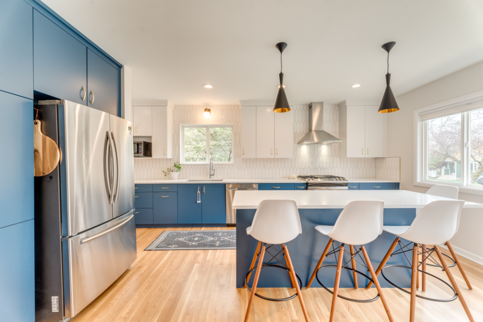 Bright Open Kitchen
