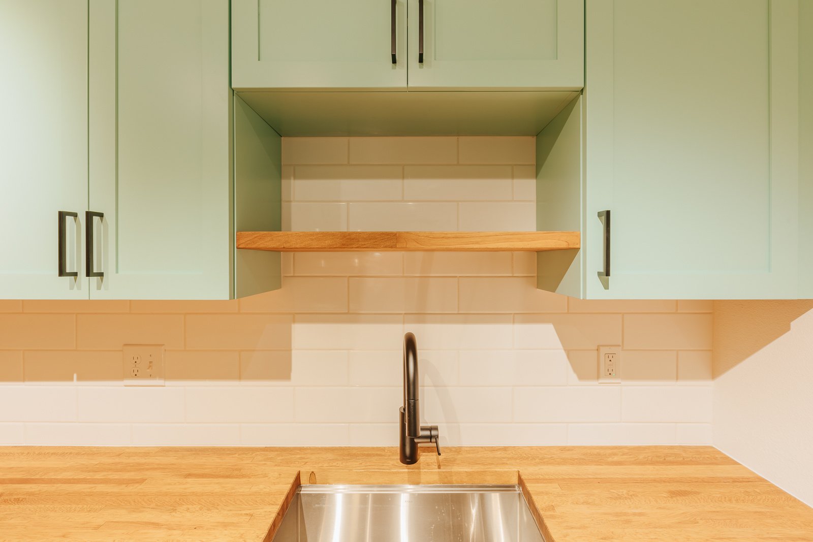 Sink and cabinet