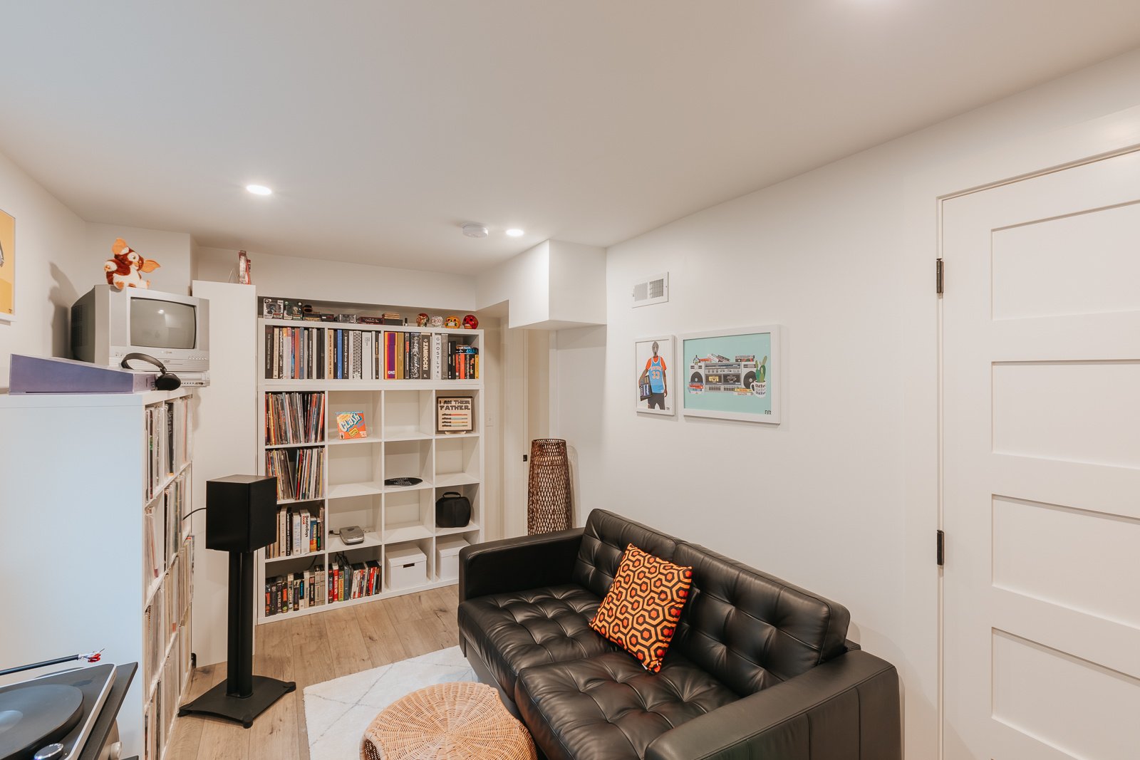 Basement Record Room