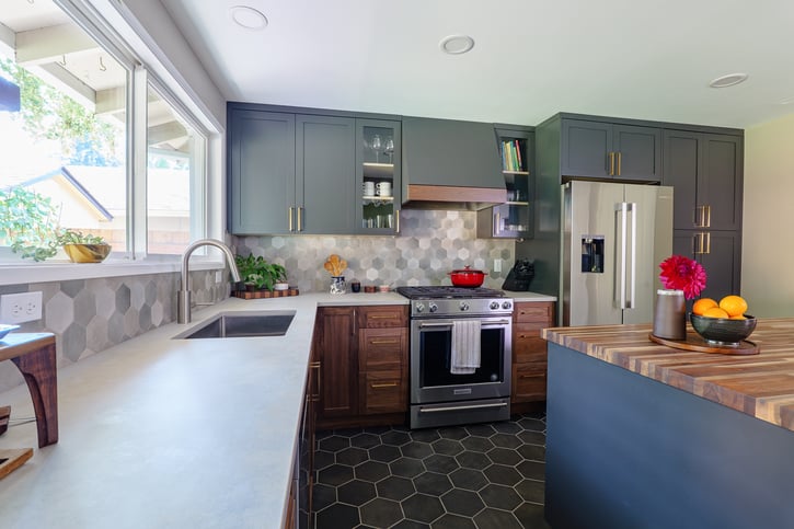 Hexagone Tile Kitchen 25-10