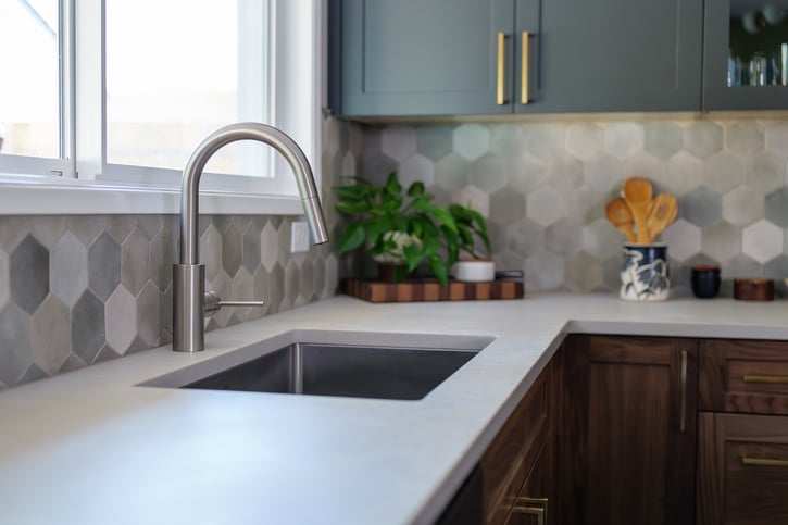Dekton sink and countertop