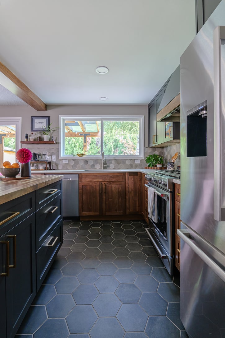 Kitchen remodel kitchen triangle
