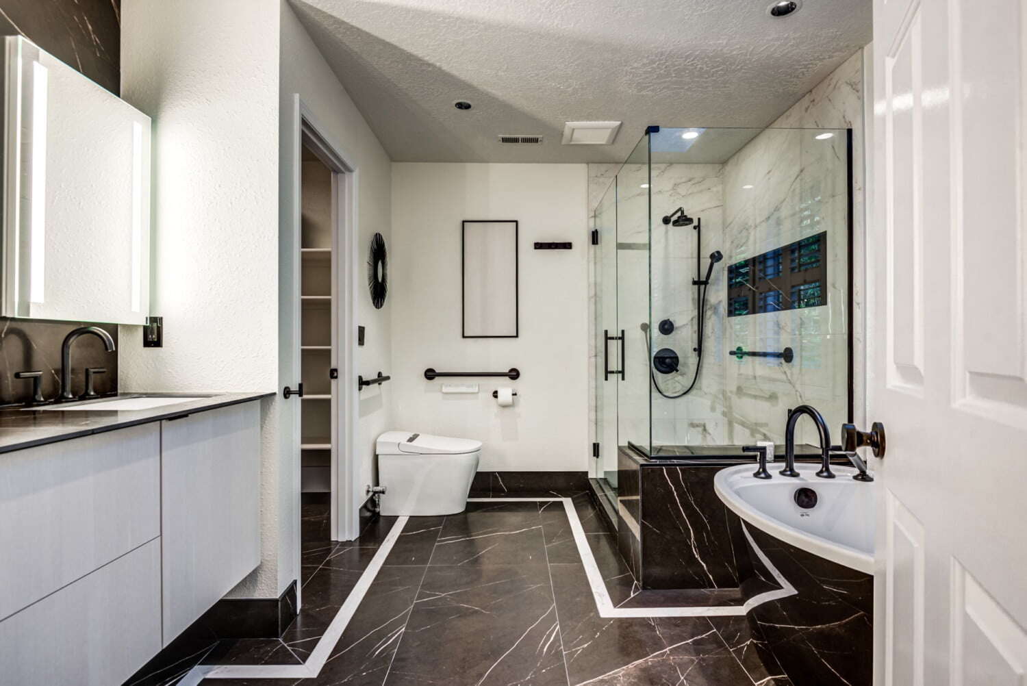 darker bathroom floors