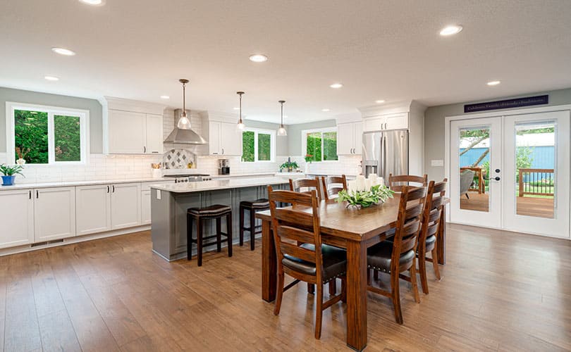 design/build process: kitchen remodeled