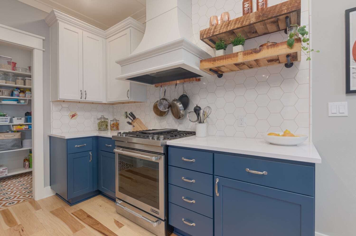 portland craftsman home: cabinets
