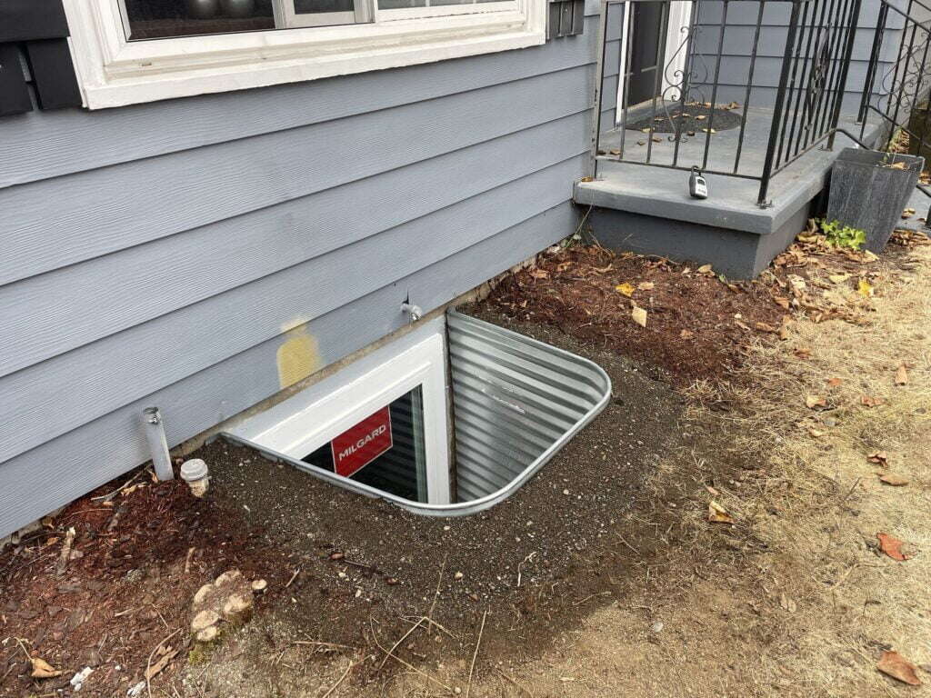 basement egress window from outside