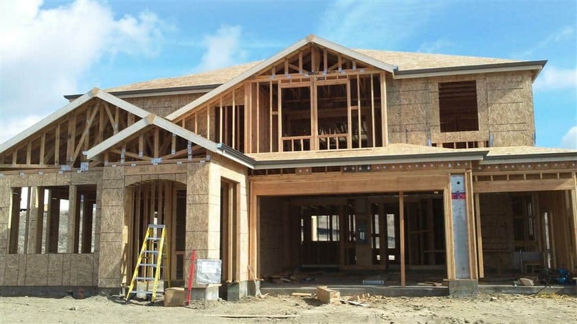 Customizable home under construction.
Rishichhibber, CC BY-SA 3.0 <https://creativecommons.org/licenses/by-sa/3.0>, via Wikimedia Commons