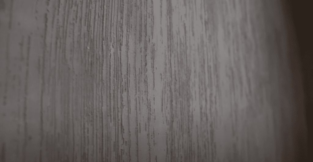 hand rendered plaster accent wall