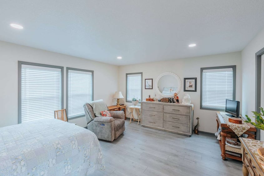 Home addition interior