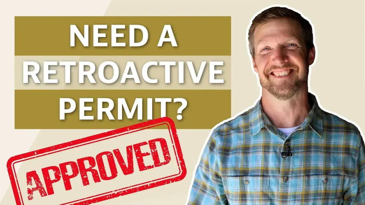 Video: Case Study: How to Get Retroactive Permits