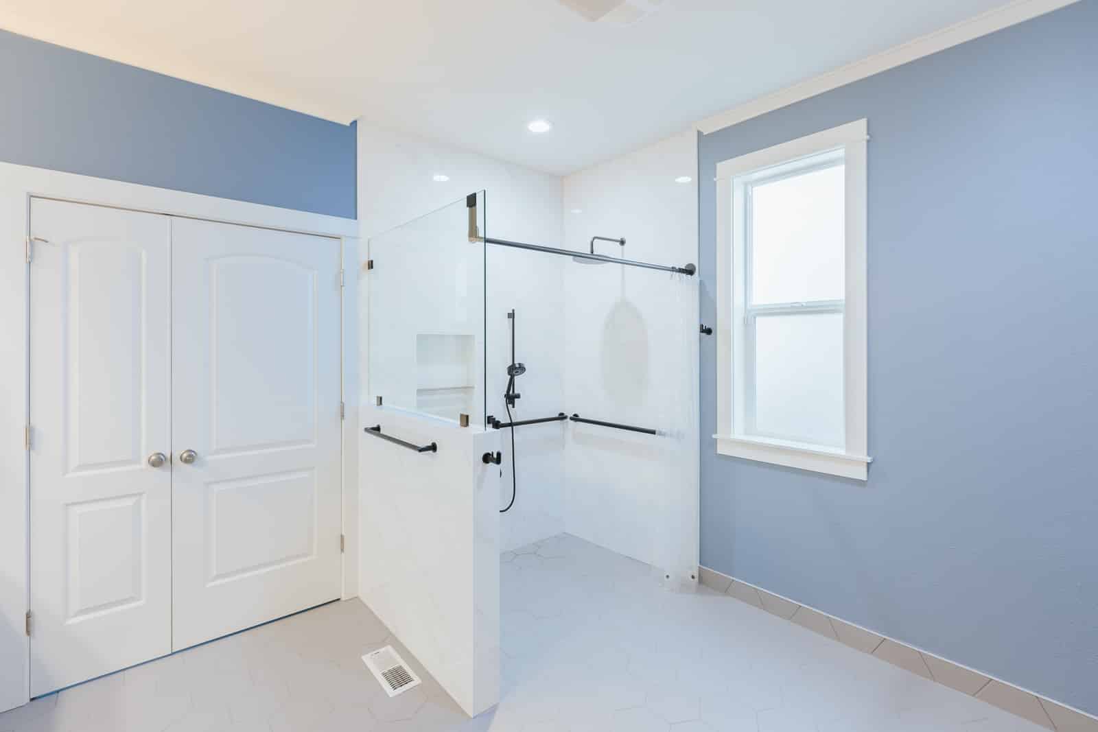 custom tile shower