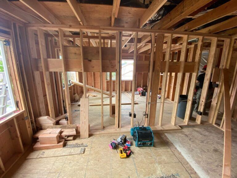 Framing in Historic Home