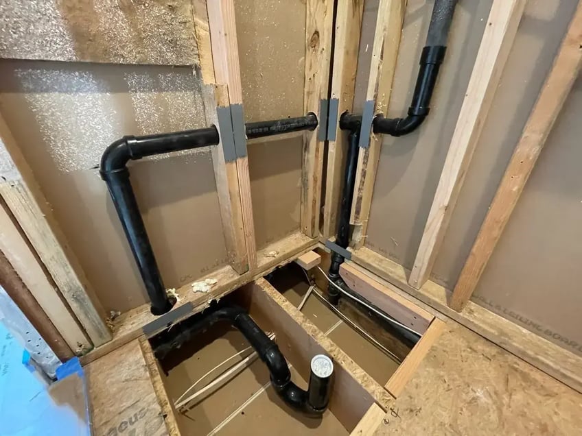 Plumbing irregularities may cause challenges during your bathroom remodel.
