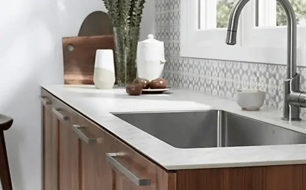 countertop pros and cons: thinscape countertop