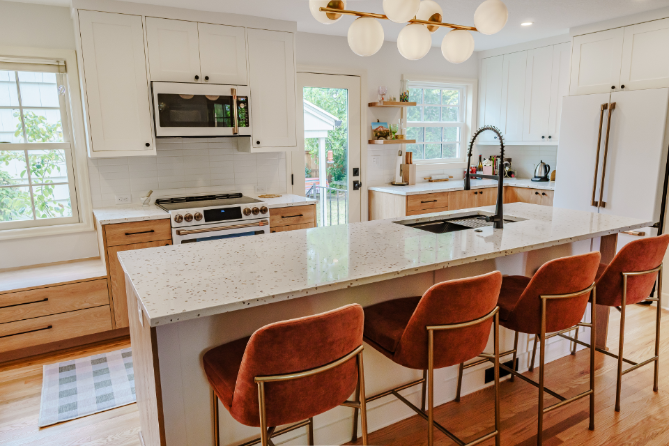 King Foursquare Kitchen Remodel 