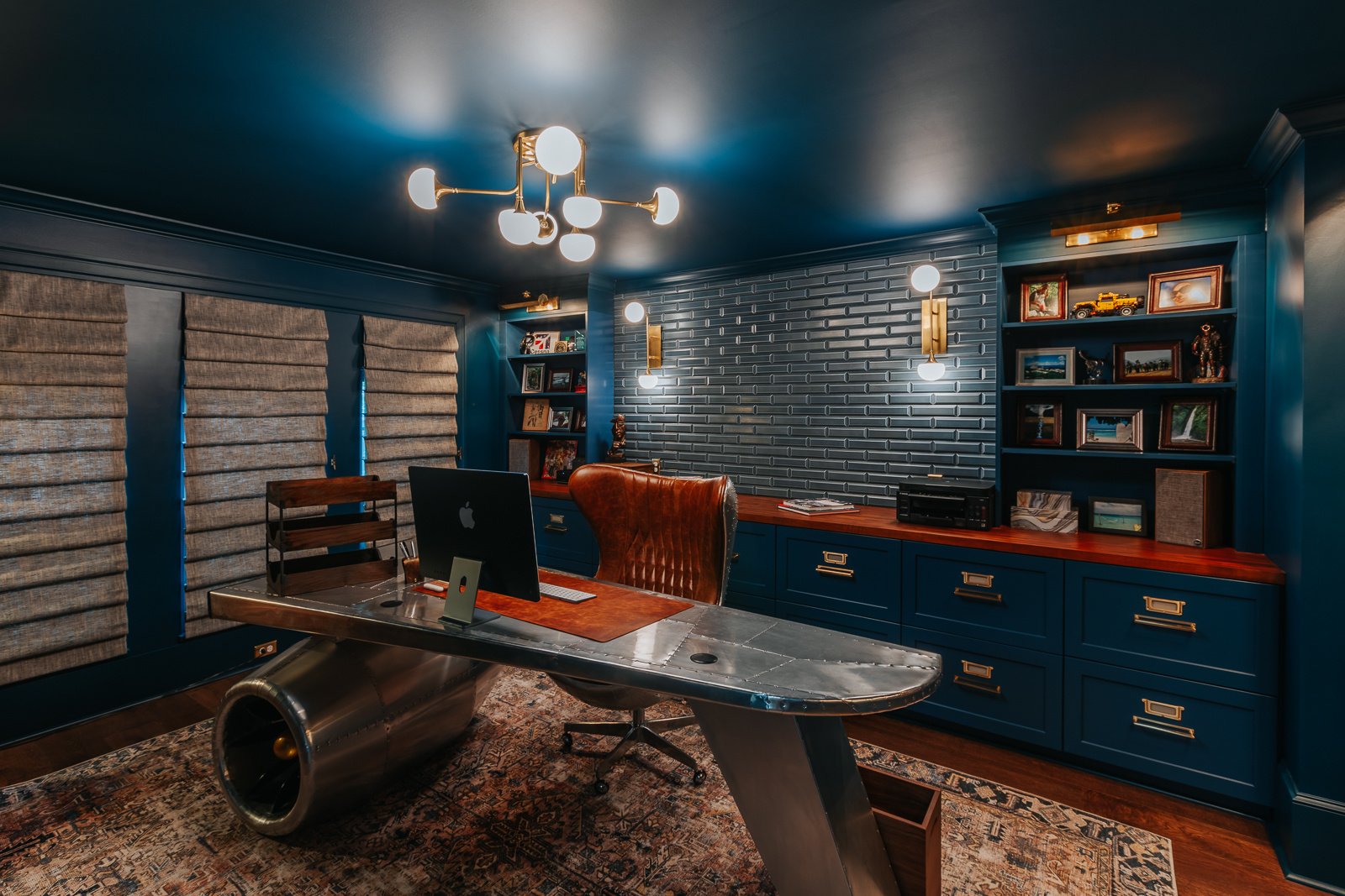 His office 