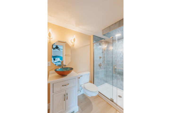 Lake Grove Dual Bathroom