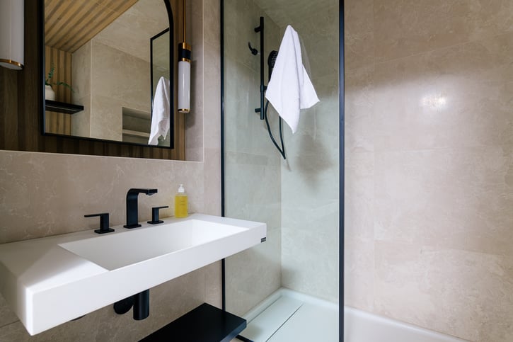 Large Format Tile Bath-1