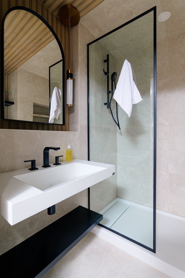 Large Format Tile Bath-2