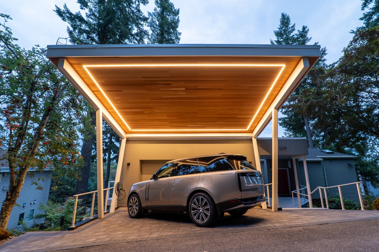 Modern Carport - Night 26 - 1