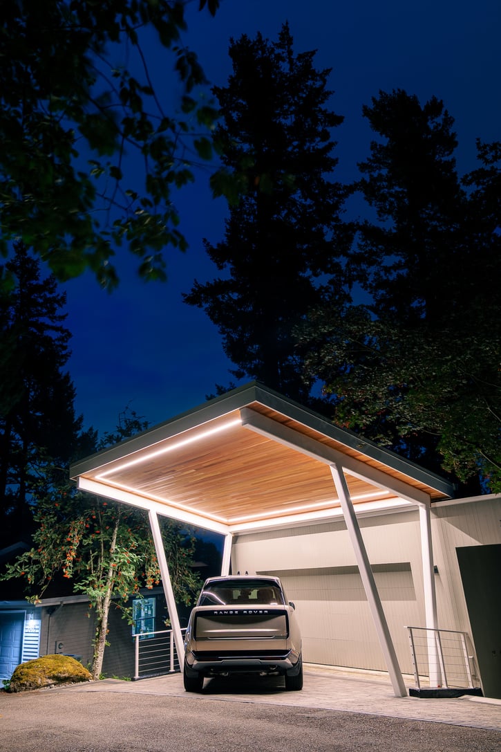 Modern Carport - Night 26 - 10
