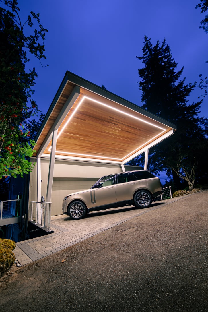 Modern Carport - Night 26 - 4