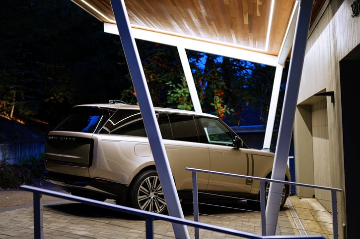 Modern Carport - Night 26-20