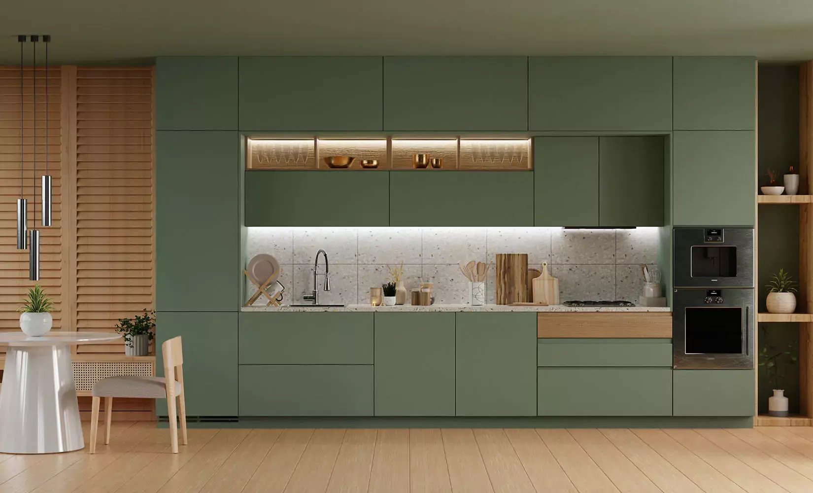 One Wall Kitchen