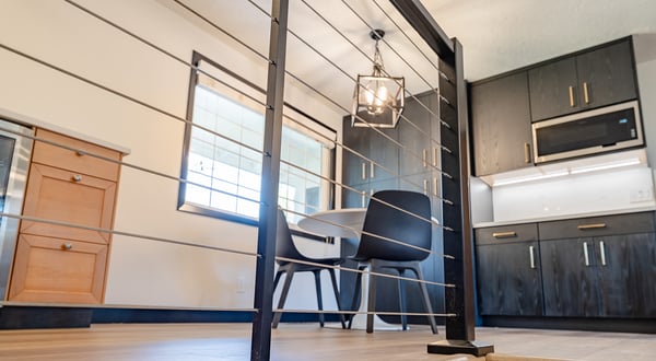 Stairway railing
