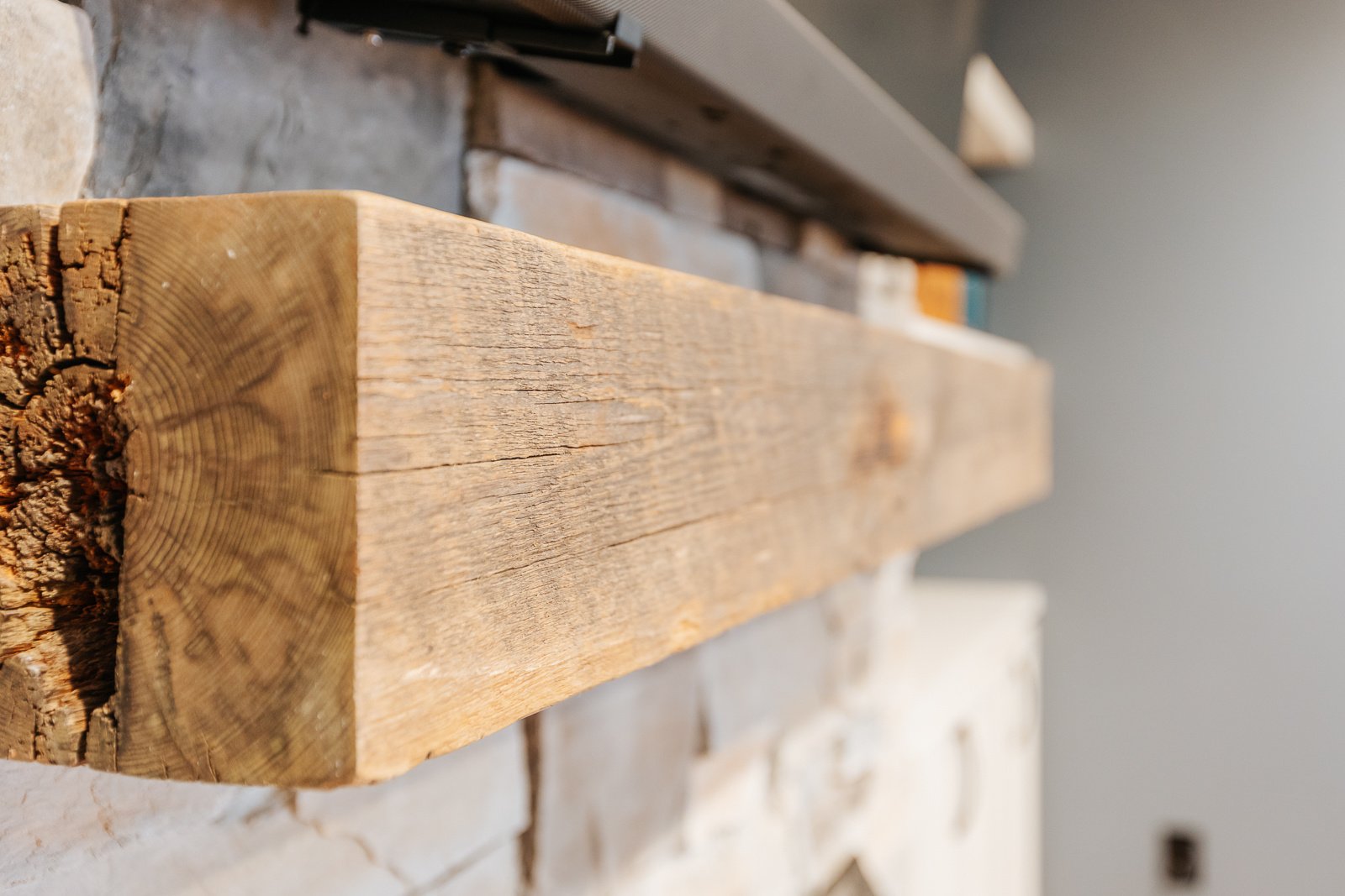 Wooden beam detail
