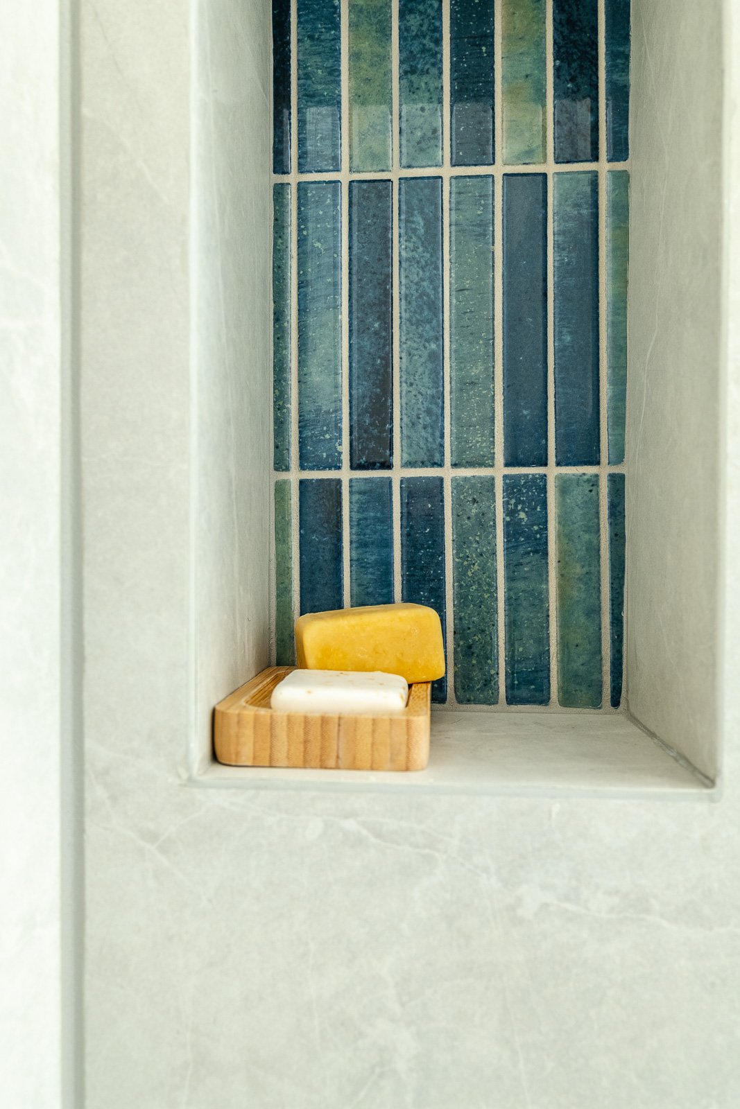 Shower tile cut out