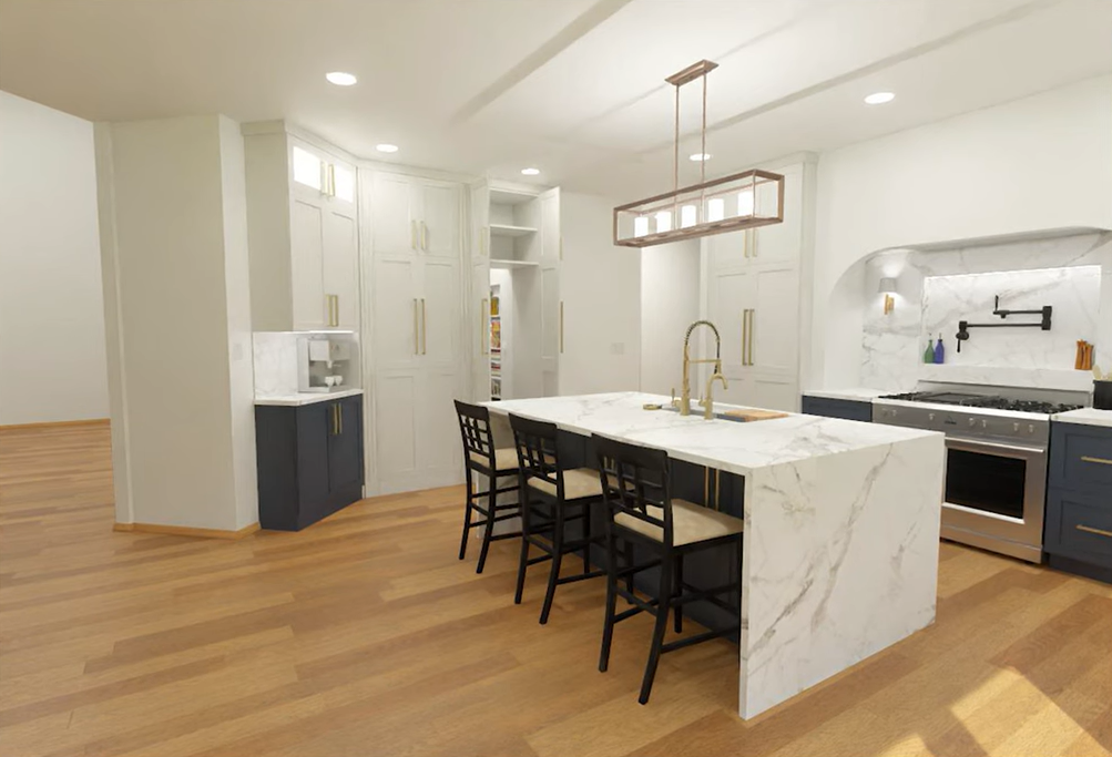 What Is a Waterfall Island? Pros, Cons, Cost and Design Ideas