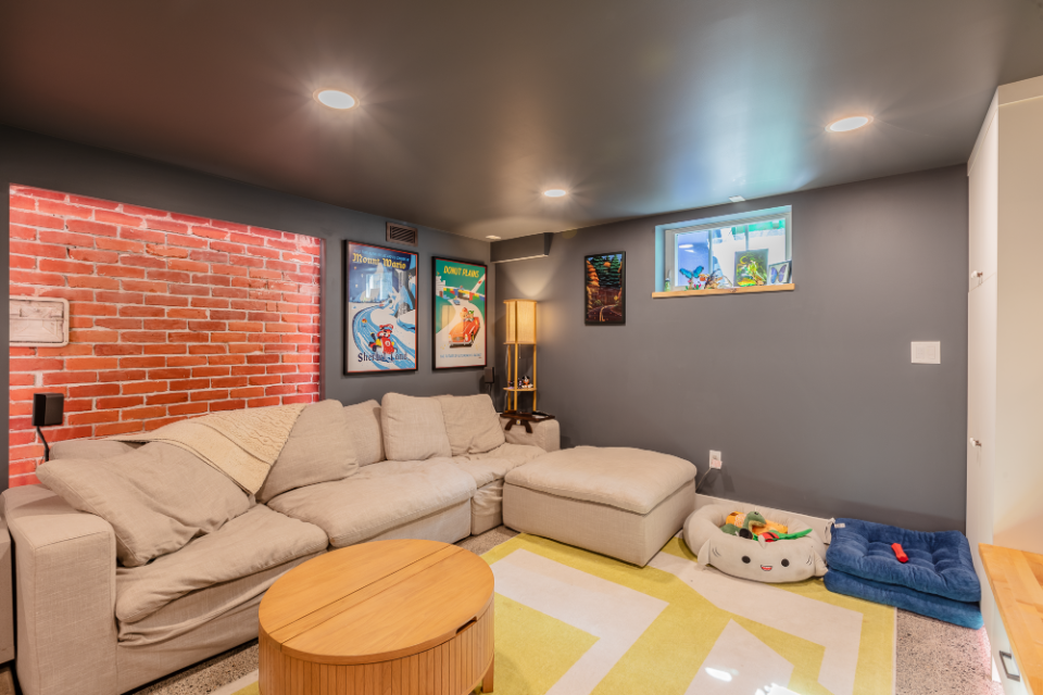Sunnyside Eclectic Basement
