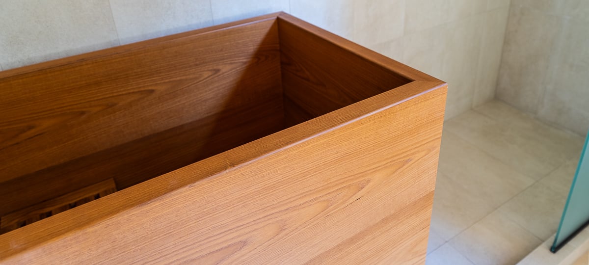 Teak Wood Bathroom