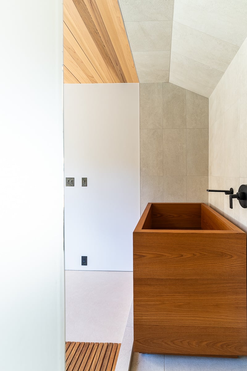 Teak Wood Bathroom