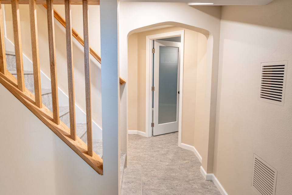 Tudor Arch Basement Remodel