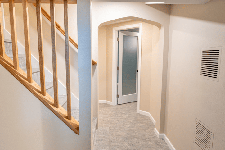 Tudor Arch Basement Remodel