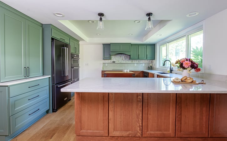 Full Kitchen Remodel Completed by Lamont Bros. Design &amp; Construction