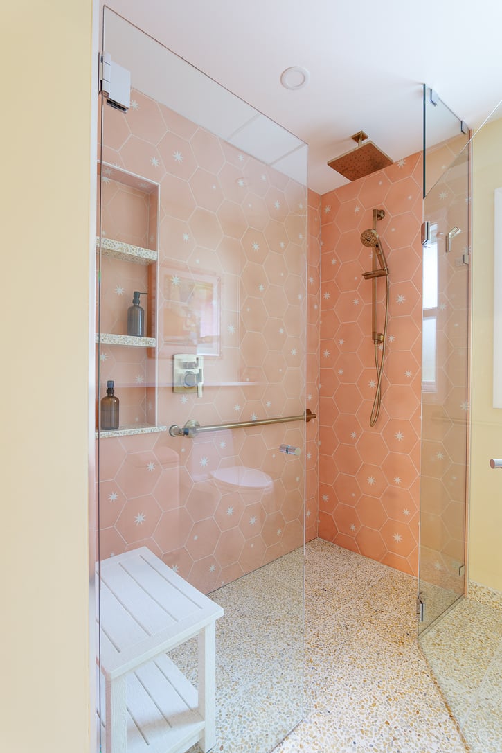 Vintage Pink Bathroom 25-17