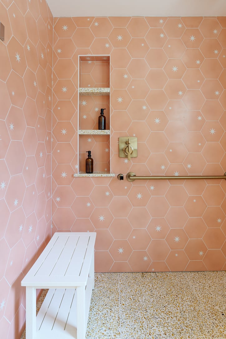 Vintage Pink Bathroom 25-21