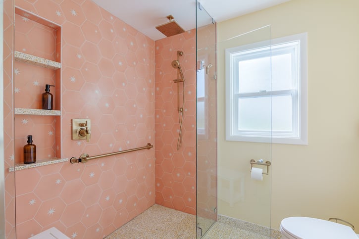 Vintage Pink Bathroom 25-28