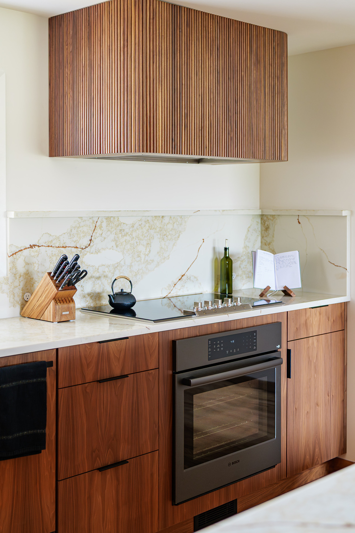 Walnut Modern Kitchen-14