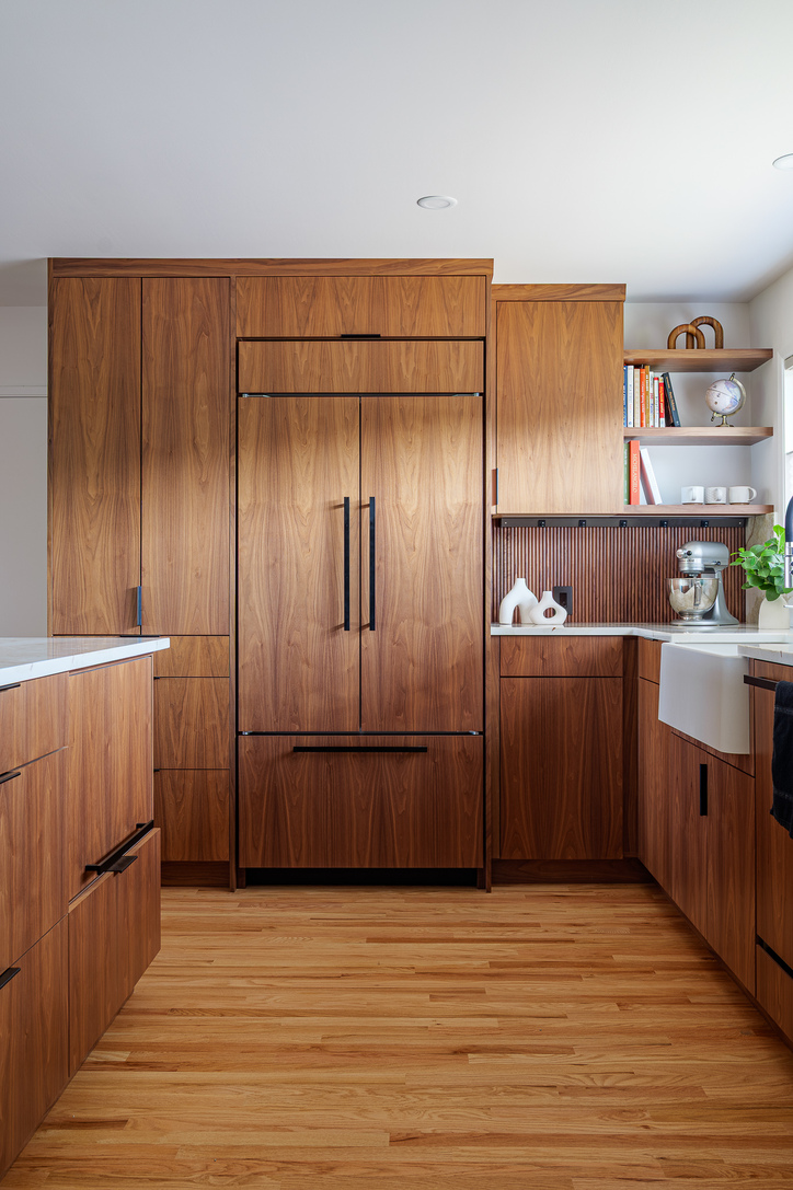 Walnut Modern Kitchen-21