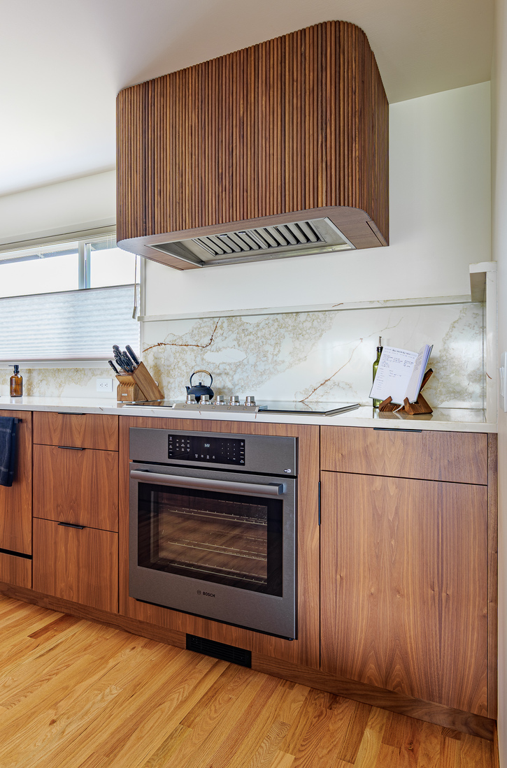Walnut Modern Kitchen-22