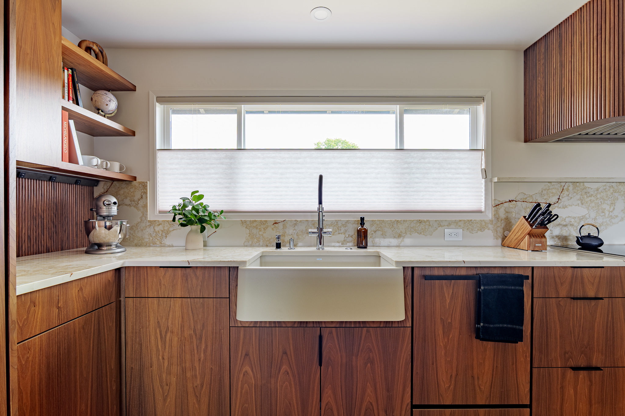 Walnut Modern Kitchen-25